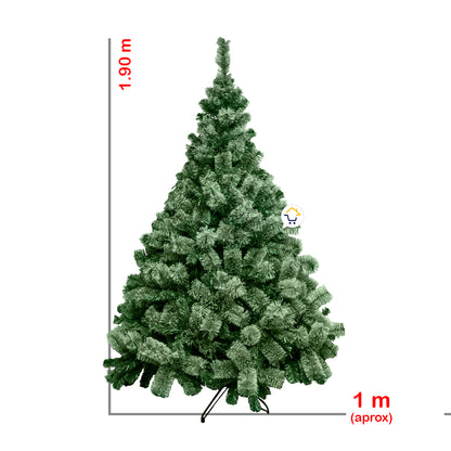 Arbol Navidad Clásico 190 cm Tupido Frondoso + Estrella  VERONA