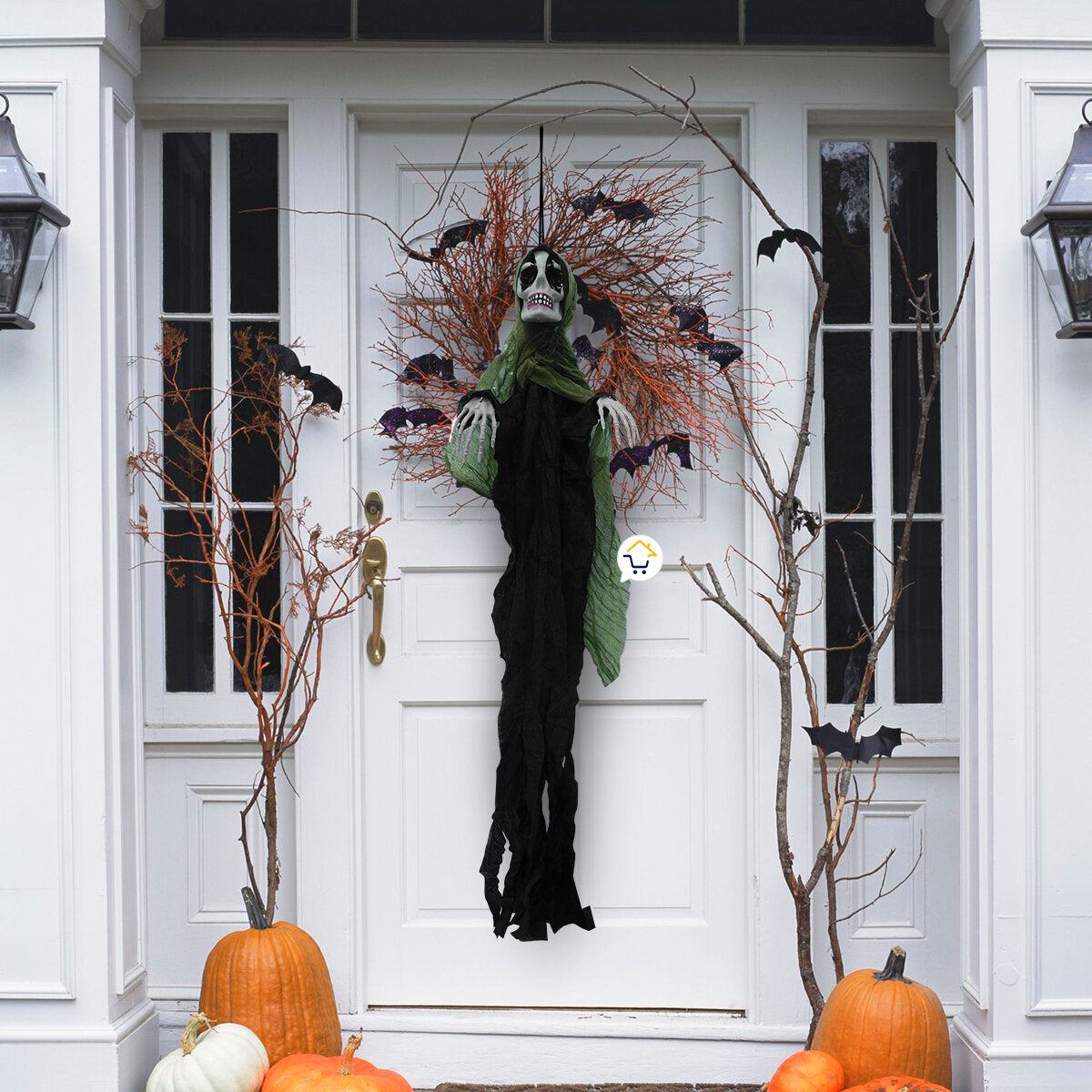 Bruja Colgante Decorativa Puerta Decoración Halloween OF503