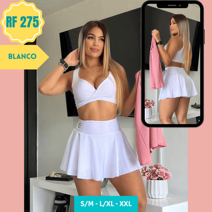 Conjunto Falda Short