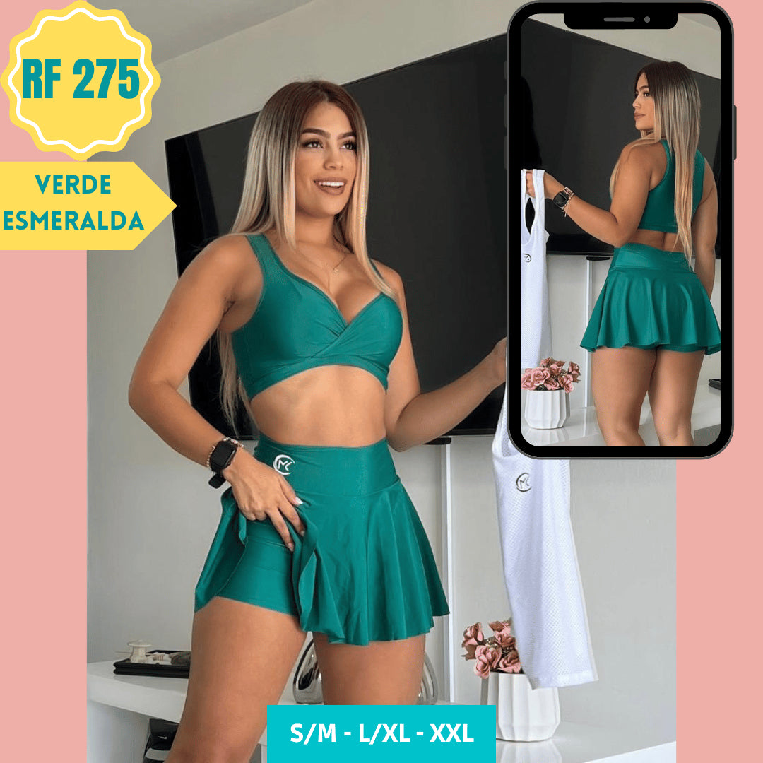 Conjunto Falda Short