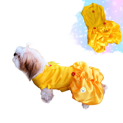 Disfraz Princesa Para Perro Gato Mascotas Halloween GD01BELL