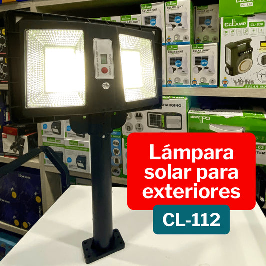 Lampara Solar Recargable 200W CLamp CL-112