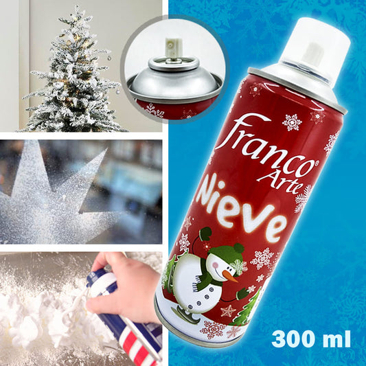 Espuma Nieve Artificial Spray Decoracion Navidad RF 198