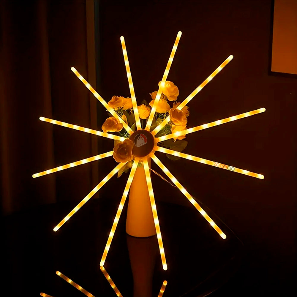 Estrella Luz Fuegos Artificiales Mediano 60 cms