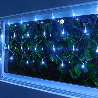 Extension Luz Led Cenefa 200 LED 6 Metros Luces Navidad Blanco 2171