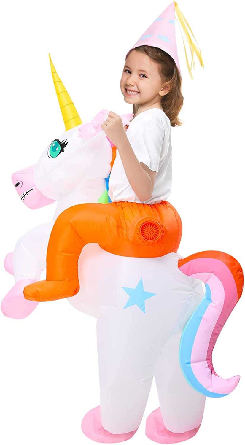 Hermoso Disfraz Inflable Unicornios 🦄