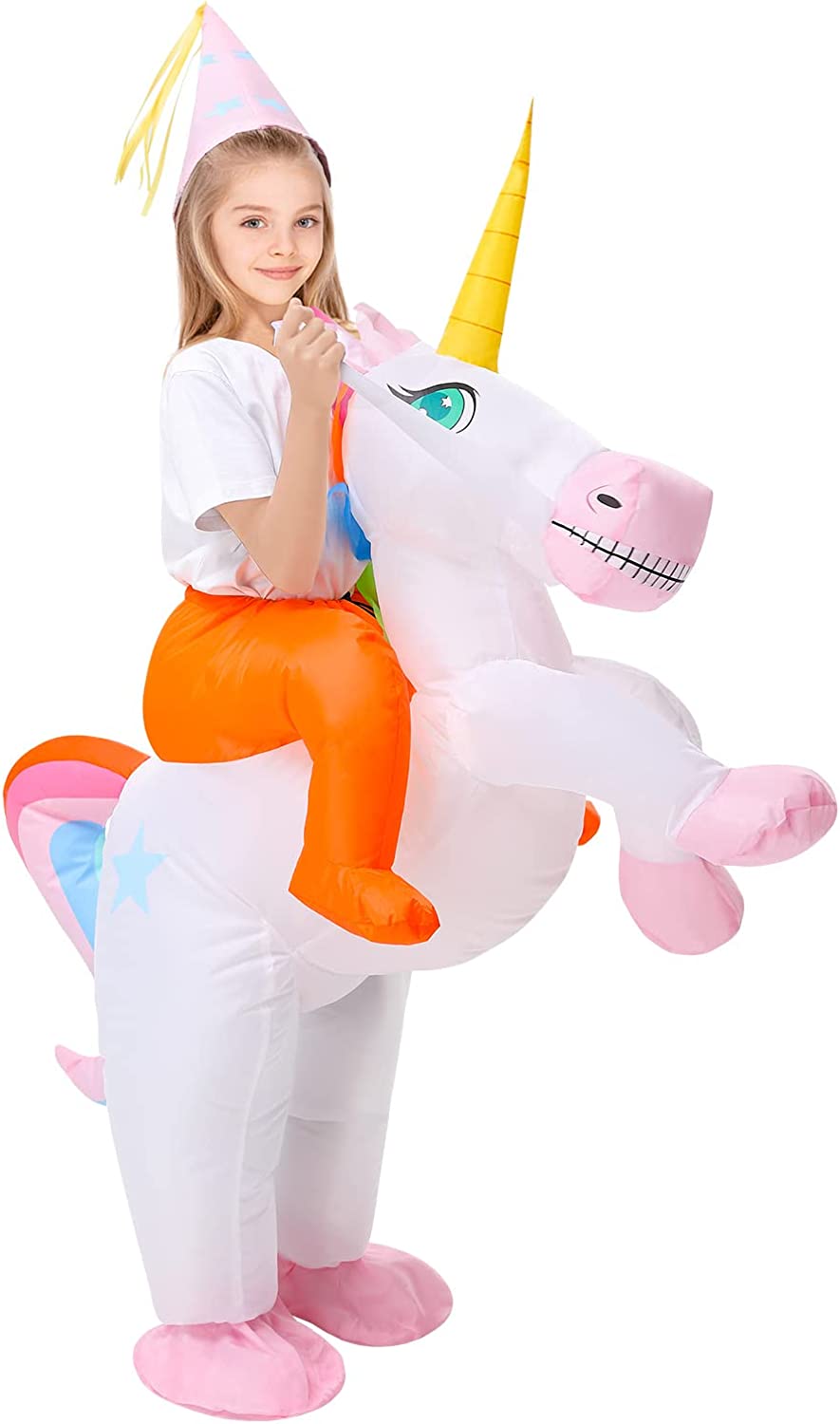 Hermoso Disfraz Inflable Unicornios 🦄