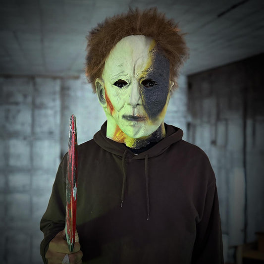 Máscara Michael Myers Asesino Macabro Látex Halloween Disfraz OF-1591