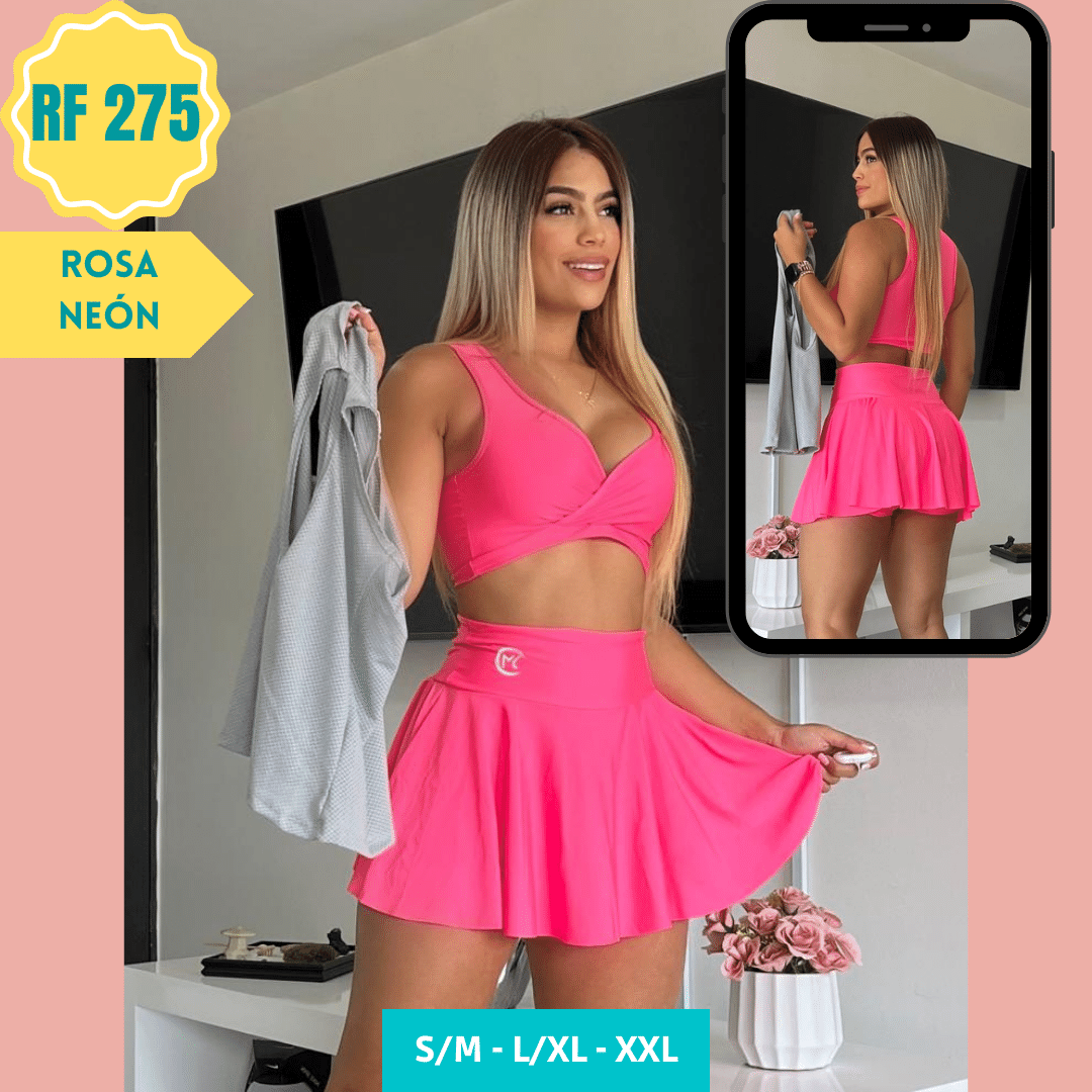 Conjunto Falda Short